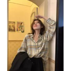 批发韩系穿搭独特别致衬衫条纹衬衣春<b class='q'>夏</b>新款2024年宽松防晒薄外套