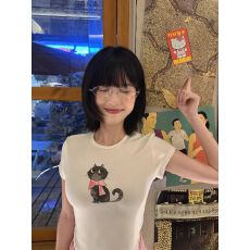 批发短款<b class='q'>短袖</b> 高弹力新款夏季<b class='q'>修身</b>显瘦洋气上衣