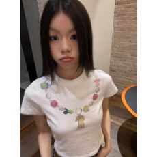 批发短款<b class='q'>短袖</b> 高弹力新款夏季<b class='q'>修身</b>显瘦洋气上衣