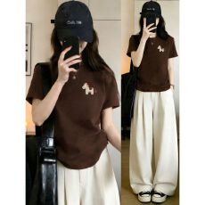 批发短款<b class='q'>短袖</b> 高弹力新款夏季<b class='q'>修身</b>显瘦洋气上衣