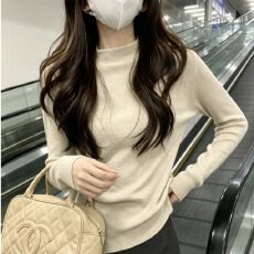 批发已出货针织长袖打底衫女春季毛衣秋装<b class='q'>韩版</b>简约上衣内搭上衣女