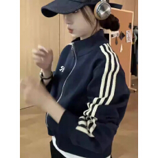 批发已出货 官图 华棉复合 薄款/加绒 短款棒球服外套女百搭夹
