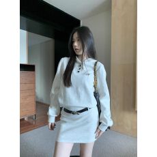 批发已出货 刺绣连帽<b class='q'>连衣裙</b>2026秋季新款学院风<b class='q'>运动</b>休闲通勤裙子