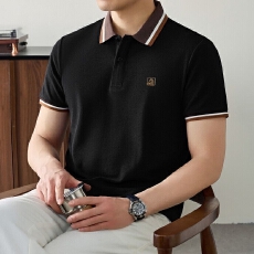 批发高品质POLO插色<b class='q'>翻领</b>潮流商务<b class='q'>男士</b>轻奢<b class='q'>T</b><b class='q'>恤</b>上衣夏短袖