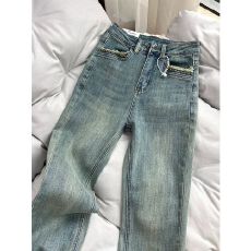 批发美式辣妹微喇牛仔裤女2026年春夏新款显瘦百搭休闲裤<b class='q'>潮</b>