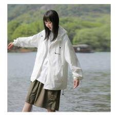 批发户外<b class='q'>防晒</b>衣女款2025新款夏季薄款<b class='q'>外套</b><b class='q'>防晒</b>服透气宽松遮肚长袖上衣