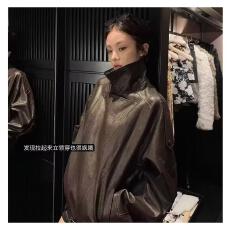 批发秋装重工艺PU皮衣机车男帅气拉风痞帅高级感轻熟风夹克短款外套潮