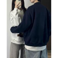 批发【云朵绒复合】薄款320g,厚款400g 刺绣卡通小狗开衫卫衣