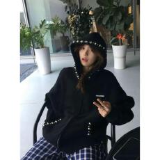 批发【云朵绒复合】薄款320g,厚款400g钉珠刺绣高级设计感卫衣