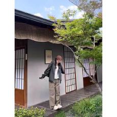 批发薄款 刺绣【广州原版面料】设计感条纹卫衣女