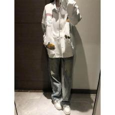 批发【云朵绒复合】薄款320g,厚款400g 刺绣卡通小狗开衫卫衣