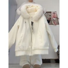 批发华棉复160克牛奶丝-240克银狐绒-（毛领<b class='q'>卫衣</b>）——【刺绣】