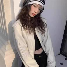 批发美式复古短外套女秋季2025新款宽松百搭<b class='q'>皮衣</b>设计感小众<b class='q'>机车</b>皮夹克