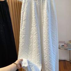 批发原板面料大码300斤自留爆款推荐~绗缝菱格<b class='q'>阔腿裤</b>女秋休闲束脚<b class='q'>裤</b>子