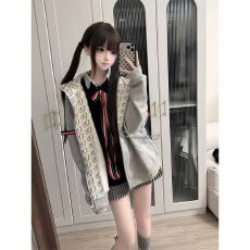 批发原版做法#三条杠印花#后包领 纯棉华棉复合 薄款/加绒 卫衣女