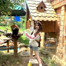 薄款/ 加绒 # 夹领做法 拉杆 绣花  纯棉华棉复合拉链卫衣女
