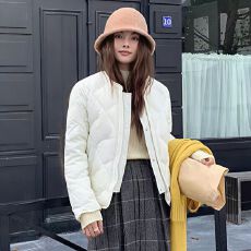 批发外贸网红韩版2025冬装新款羽绒棉服外套短款棉服冬季加厚面包棉衣