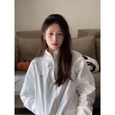 批发白色立领防晒衣女2026夏季新款宽松透气百搭休闲凉感防晒外套夹克