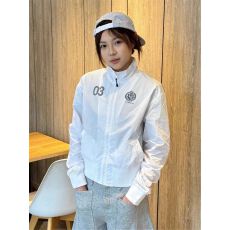 前后有印花 韩版立领白色防晒衣女2026夏季新款休闲薄空调外套潮
