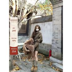 批发2026圣诞穿搭红色高领毛衣连衣裙子女秋冬季内搭套装短裙网红款