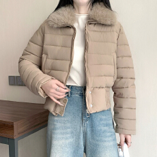 批发小蛮腰冬季新款<b class='q'>棉衣</b>棉服<b class='q'>女</b>短款冬装加厚保暖好看<b class='q'>女</b>士棉袄外套
