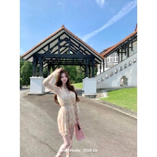 批发3/10 20:00 bewithRosey 印花连衣裙