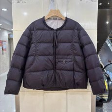 时尚圆领羽绒服女2026冬季新款宽松显瘦百搭保暖羽绒棉服外套女