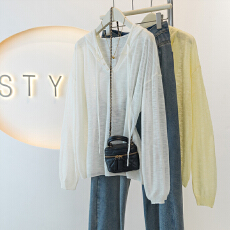 批发实拍大码女装新款韩版胖MM高级感潮流设计感显瘦修身透气防晒上衣