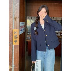 批发<b class='q'>小西装</b>外套女春秋装2025新款高级感小个子宽松休闲百搭气质上衣女