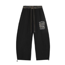 批发迷彩拼接运动裤男女kpop爵士<b class='q'>舞蹈服装</b>2025秋冬新款休闲卫裤