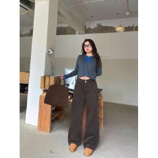 批发美式复古直筒<b class='q'>牛仔裤</b>秋季<b class='q'>女生</b>大码高腰宽松胖mm显瘦百搭阔腿裤子