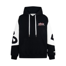 批发美式街头重磅贴布刺绣连帽<b class='q'>卫衣</b>男女宽松休闲加绒帽衫<b class='q'>外套</b>潮