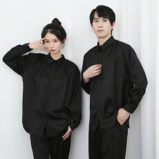 批发慵懒轻熟风长袖衬衫男女宽松休闲衬衣百搭秋季2025新款<b class='q'>韩版</b>潮流
