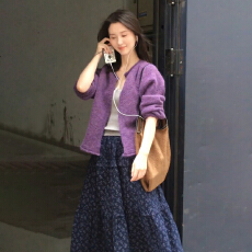 批发小个子入秋一整套装长裙2025新款巨好看长袖<b class='q'>连衣裙</b>子女早秋季气质