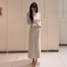 批发法式气质蕾丝拼接长袖连衣裙子女秋冬季2026新款修身收腰<b class='q'>包臀</b><b class='q'>长裙</b>