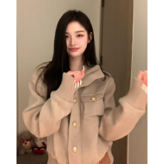 批发今年流行漂亮小香风短款外套女秋冬季2026新款爆款韩系小个子上衣