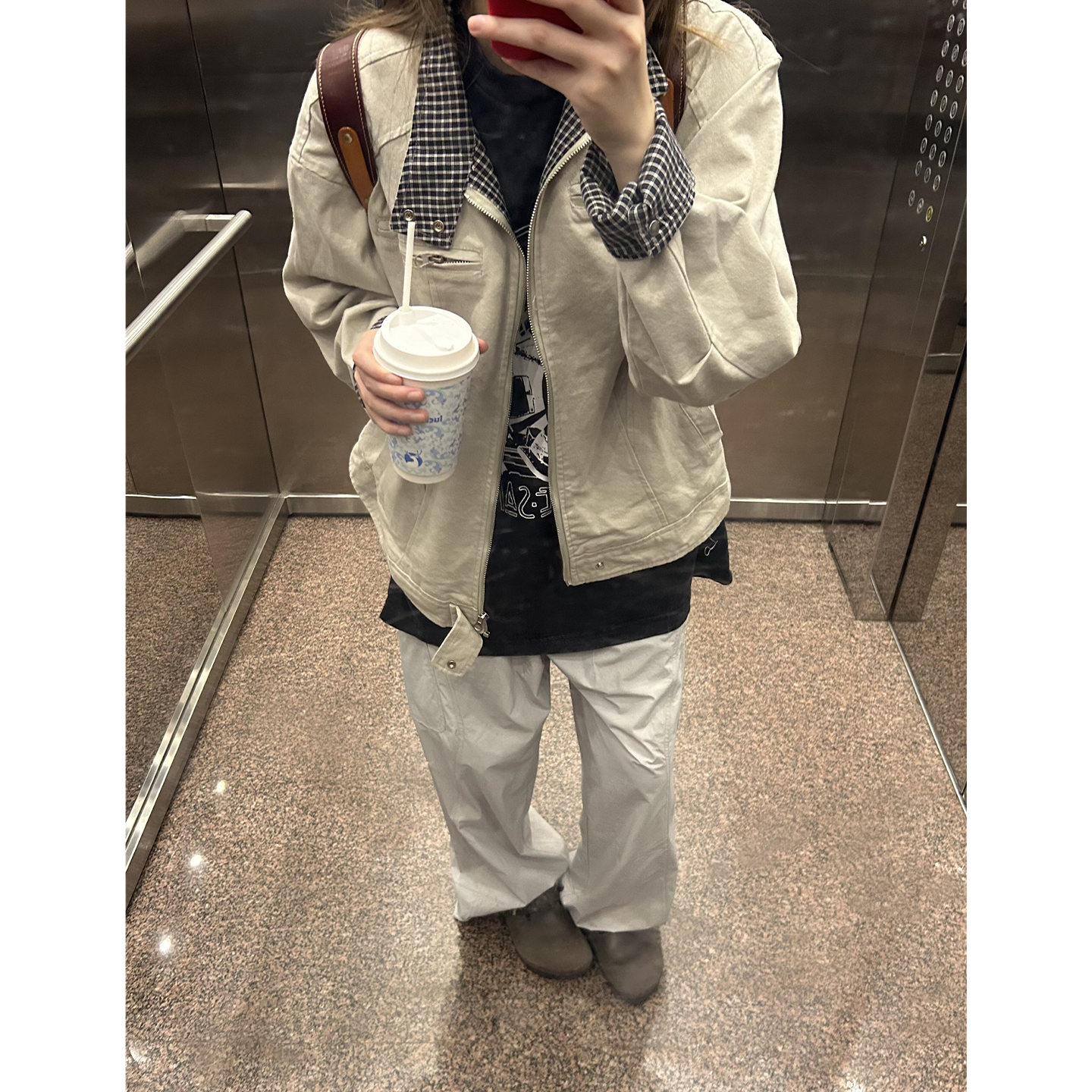 巨好看美式短款夹克外套女春秋季2025新款爆款宽松韩系棒球服上衣