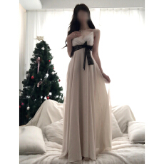 批发纯欲性感吊带连衣裙子女夏季2026<b class='q'>新款</b>法式气质高级感绝美生日<b class='q'>长裙</b>