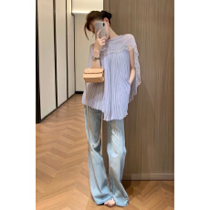 批发巨好看漂亮蓝色针织背心<b class='q'>连衣裙</b>子<b class='q'>女</b>夏季2026新款韩系穿搭一整套装