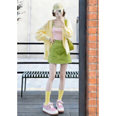 批发绝美不撞款多巴胺<b class='q'>连衣裙</b>子<b class='q'>女</b>夏季穿搭2026新款短裙套装小个子度假