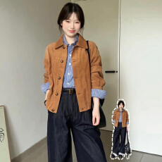 批发巨好看独特漂亮女士短外套女秋秋2026新款美式薄款棒球服上衣<b class='q'>夹克</b>