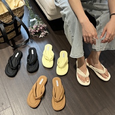 批发韩式一字拖女<b class='q'>夏</b>外穿2026沙滩鞋百搭女鞋子法式小凉拖人字拖