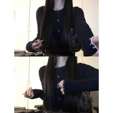 批发实价不减【绵羊绒圆领修身针织<b class='q'>开衫</b>巨好看的毛衣2026超火减龄上衣