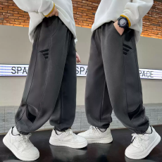 批发男童<b class='q'>裤</b>子春秋款2026新款秋季运动卫<b class='q'>裤</b>中大儿童春<b class='q'>装</b>男孩休闲长<b class='q'>裤</b>潮