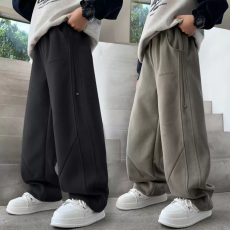 批发男童<b class='q'>运动</b><b class='q'>春秋</b>新款阔腿儿童卫<b class='q'>裤</b>中大童长<b class='q'>裤</b>休闲<b class='q'>裤</b>子黑色薄春<b class='q'>装</b>季潮