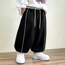 批发男女童2026新款秋季束脚休闲裤子儿童长裤韩版运动裤宽松春款卫裤