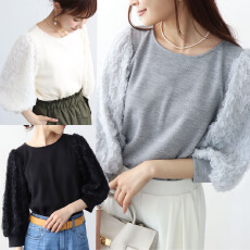 批发预售 2026年春夏新款重工<b class='q'>中袖</b>花瓣拼接女<b class='q'>上衣</b> 时尚女T恤