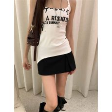 批发美式辣妹不规则吊带背心女春<b class='q'>夏季</b>新新款百搭时尚显瘦气质