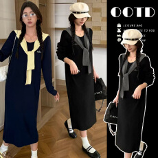 批发<b class='q'>孕妇装</b>宽版裙2025新款针织毛衣<b class='q'>孕妇装</b>时尚披肩长款<b class='q'>孕妇</b><b class='q'>裙</b>