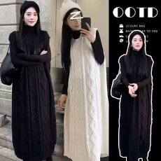 批发<b class='q'>孕妇</b><b class='q'>秋冬装</b>新款酷酷女孩甜盐系洋气减龄可盐可甜针织衫毛衣套装